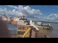 Amazon river boat,Паром на Амазонке.