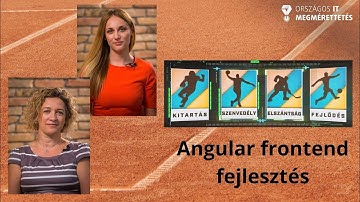 V. Országos IT Megmérettetés - Angular frontend fejlesztő