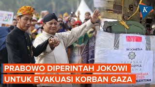Prabowo Diminta Jokowi Bantu Korban Serangan Israel di Gaza