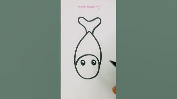 Draw a seal 🦭 using 6 number #art #shorts