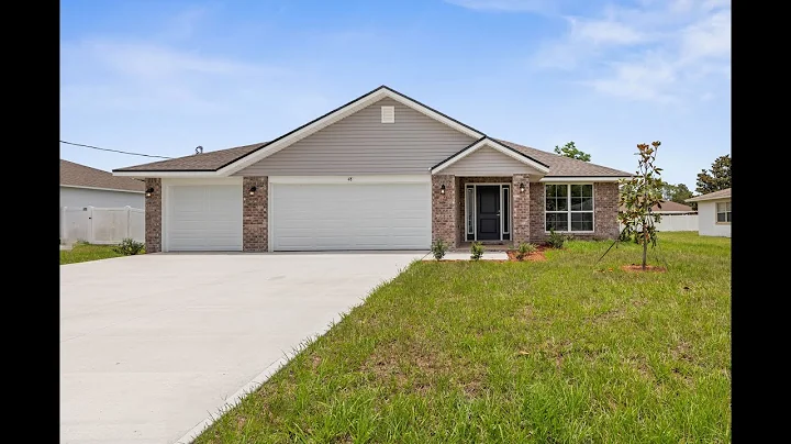 2020 sq ft 3-Car Garage Floorplan New Construction Adams Homes, Palm Coast, FL