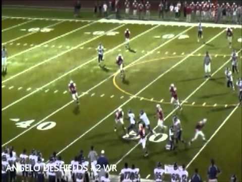 Angelo Deshields 2010 Varsity football highlights