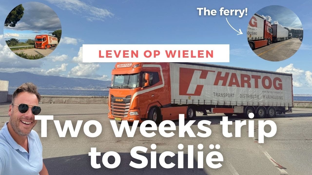 PANIEK! Ondergelopen straten in Italië onderweg naar Sicilië | Vlog #101 | Italië | Leven op wielen