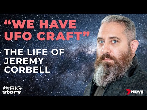 'We have UFO craft' - Jeremy Corbell says there's alien PROOF being kept secret | 7NEWS