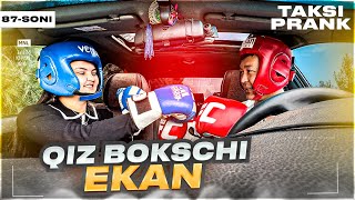 Taksida prank #87-Soni😫 Namanganda Bo’ldi😊 Bokschi obrazidaman👊