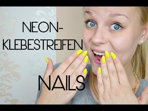 Neon-Nails (Klebestreifen) - Tutorial 