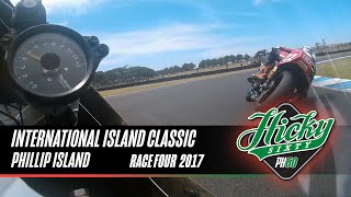 2017 INTERNATIONAL PHILLIP ISLAND CLASSIC Race Four!! Peter Hickman on the Harris Yamaha