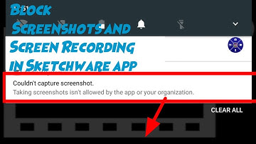 Block Screenshots and Screen Recording in Sketchware App