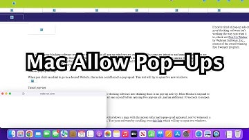 How to Allow Pop-Ups (or Block) on Safari for MacBook