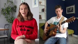 Video thumbnail of "INCREDIBLE GUITARIST performing -A Thousand Miles by Vanessa Carlton|Allie Sherlock & Phily Campbell"