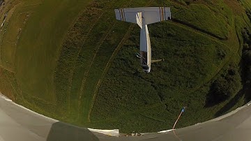 Sig Kadet Senior R/C CRASH [Wing Separation]