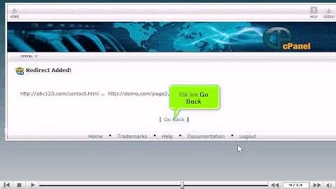 Cara mengatur pengalihan URL redirect lewat cPanel