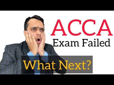 ACCA Exam Failed