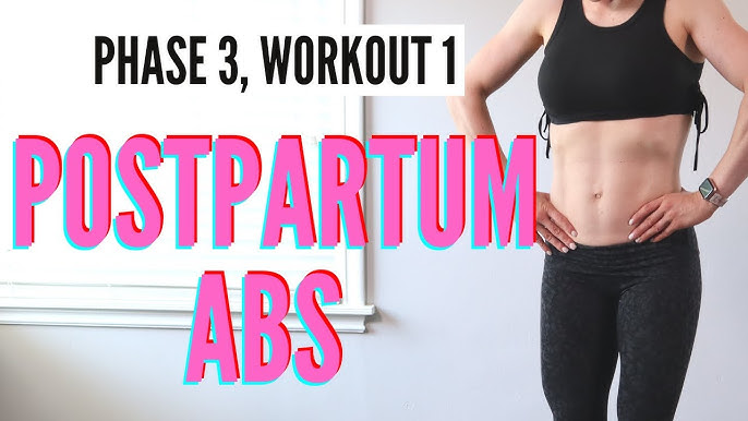 Post C Section Workout for Lower Tummy (GET FLAT ABS AFTER BABY) 