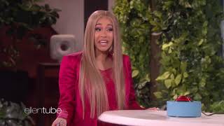 Ellen and Cardi B Play '5 Second Rule'6