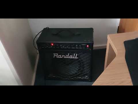 Randall RG80 Guitar Amp demo