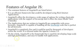 Features of Angular JS |WDF |Mrs. S. Logesswari, Assistant Professor, CSE, RMDEC