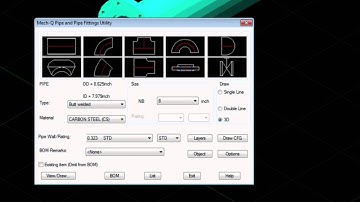 How to create 3D flanges for piping