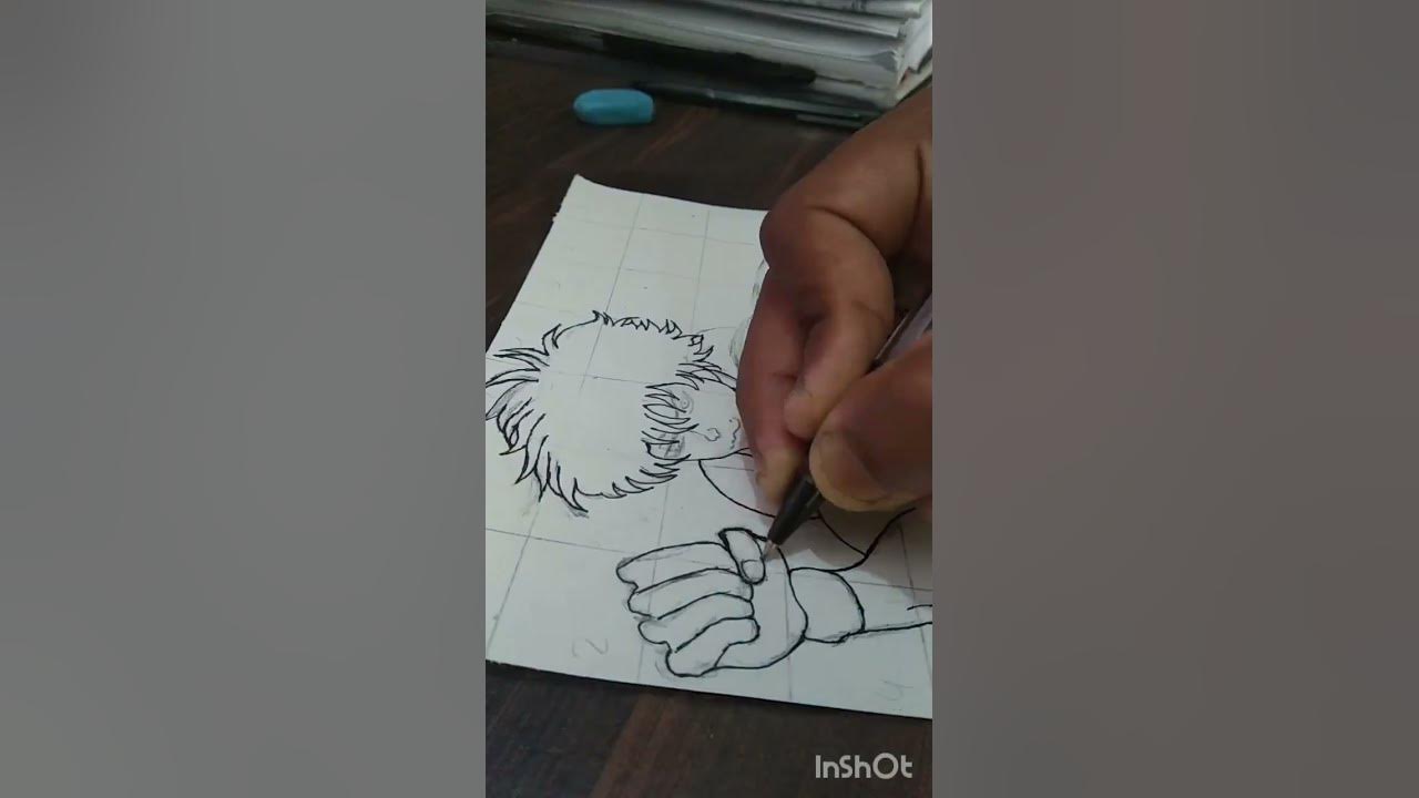 baki hanma sketch #sketch #artist #viral #official - YouTube