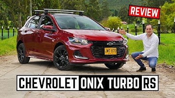 Chevrolet Onix Turbo RS 🔥 No solo es pinta deportiva 🔥 Prueba - Reseña