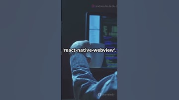 📲 React Native WebView in 60 Seconds! | BR Tech Coders