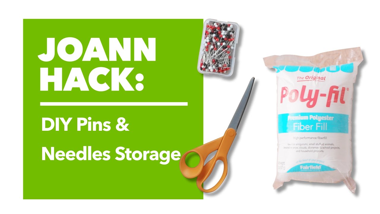 DIY Pins and Needle Storage 