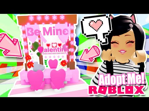 Custom Valentine Kissing Booth Tutorial Adopt Me Roblox Build Hacks Easy Cheap Youtube - kissing adopt me roblox