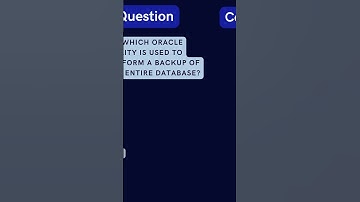 Oracle DBA Quiz - 19: Backup Strategies  #oracledba