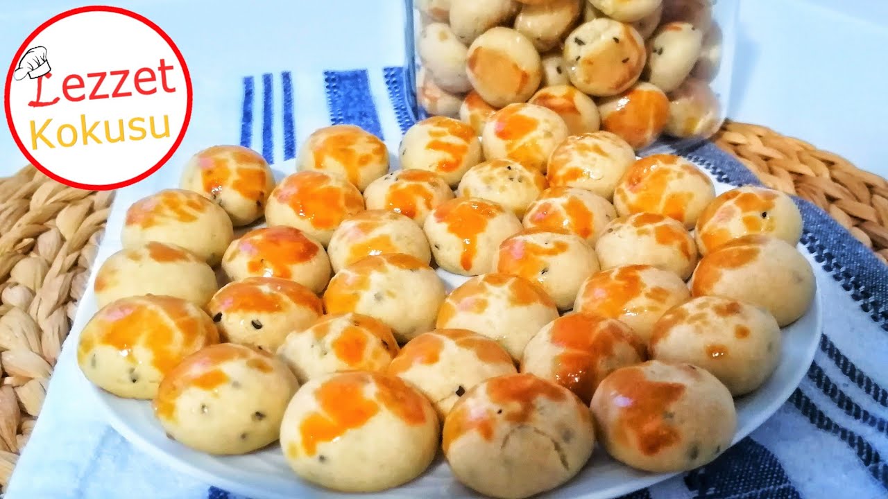 ÇÖREK OTLU MİNİ TUZLU KURABİYE TARİFİ YouTube