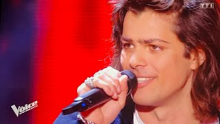 The Voice Super Cross Battle 2024 :  Baptiste puissant sur « Amsterdam »