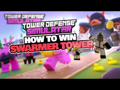 Roblox Tower Defense Simulator How To Win Swarmer Tower Free - roblox tower defense simulator how to get gladiator 2020