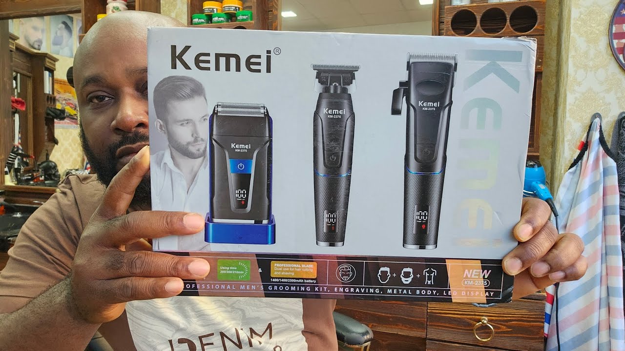 Kemei KM 2375 Unboxing