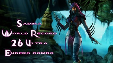 Killer Instinct Sadira World Record 26 ultra enders combo
