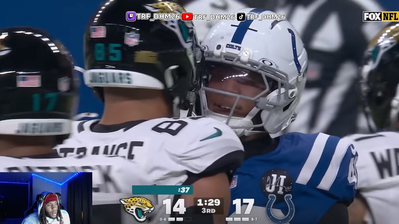TRF DHM react to Jaguars vs Colts Game Highlights | NFL 2025 Season Week 17