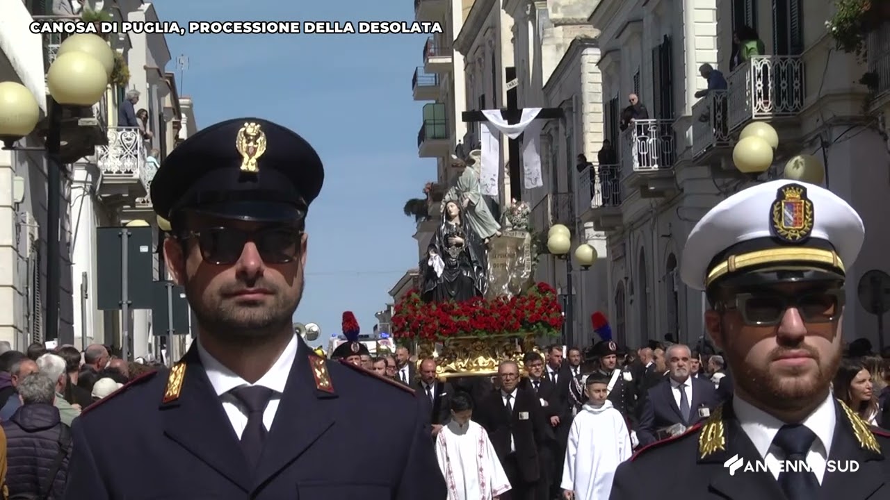 19 APRILE 2025 - CANOSA DI PUGLIA, PROCESSIONE DELLA DESOLATA