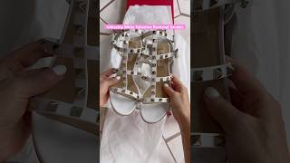 My Valentino White Heeled Sandals when they were new! @valentino #valentino