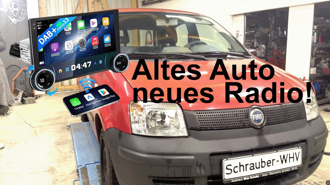 Altes Auto - neues Autoradio mit CarPlay - wir testen das URVOLAX UR92A