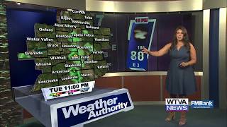 Chelsea's Monday afternoon forecast: Nice weather right now with rain and storms mid week