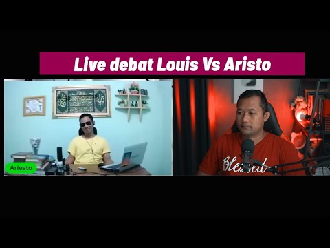 Live Debat Louis Vs Aristo