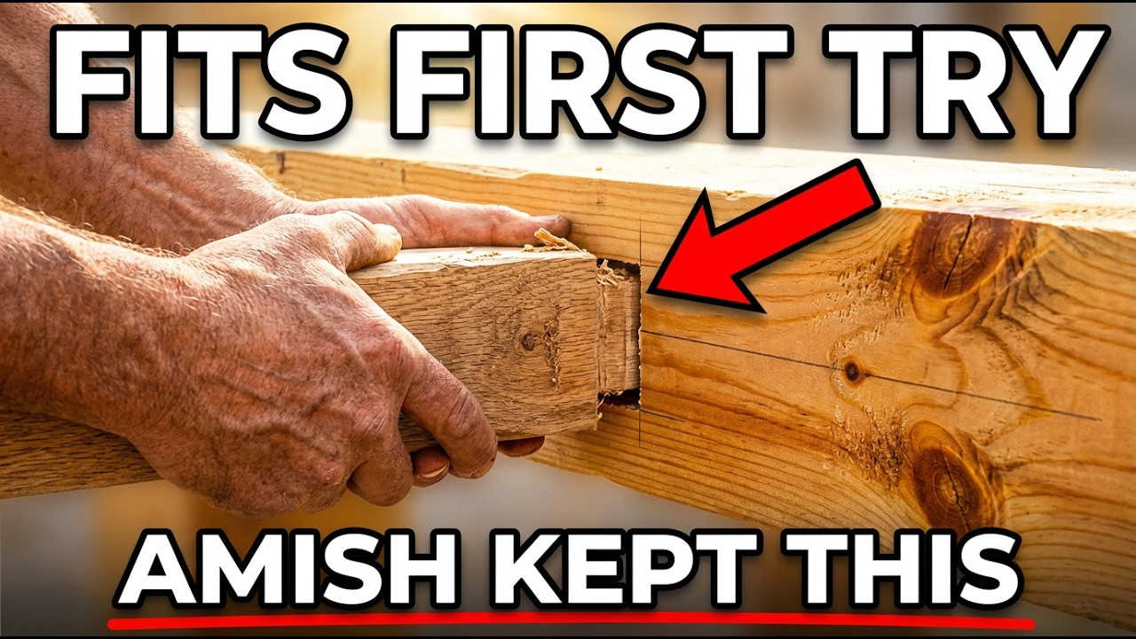 This Amish Barn-Raising Technique Builds Walls in Minutes. Why Is It A Secret?