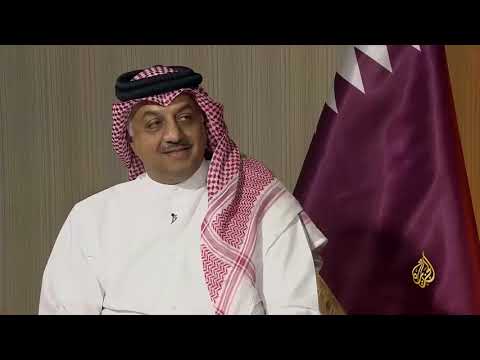 لقاء اليوم مع خالد العطية نائب رئيس الوزراء وزير الدولة لشؤون الدفاع القطري