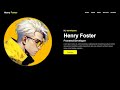 انشاء واجهة  Portfolio Website بستخدام HTM CSS مشروع للمبتدئين