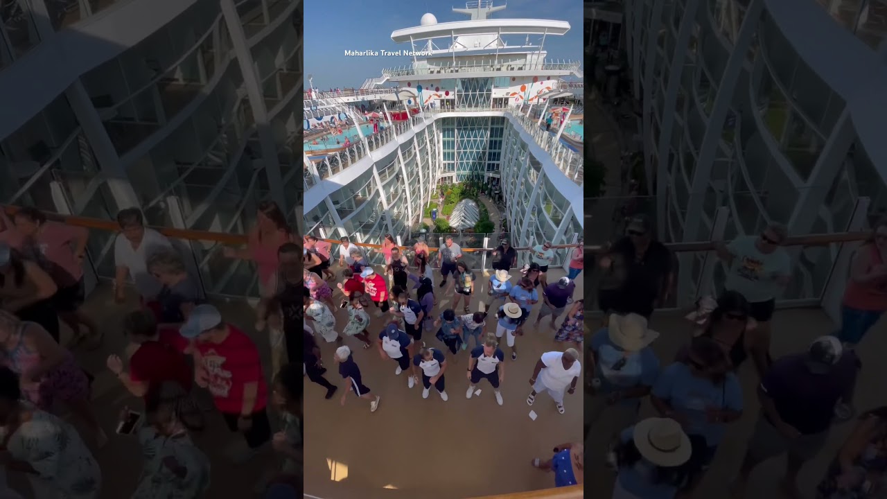 Allure of the Seas Sail Away Party