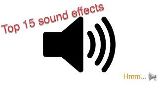 Download lagu Top 15 sound effects ever (HD)