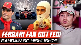 Ferrari Fan GUTTED With Leclerc & Sainz! | Bahrain Grand Prix 2023 HIGHLIGHTS News