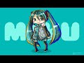 【ファンアート】ミニキャラで描いた初音ミク【Drawing】