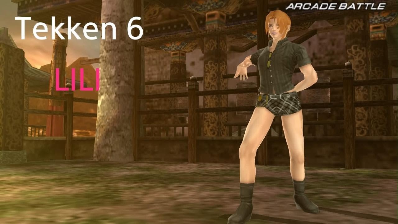 Tekken 6 ( Psp Version) Arcade mode with LILI - YouTube