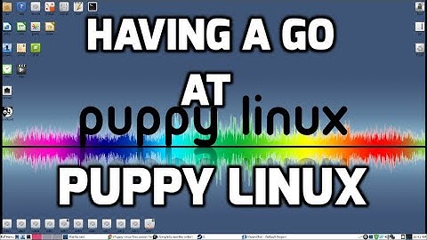 Having a Go at Puppy Linux