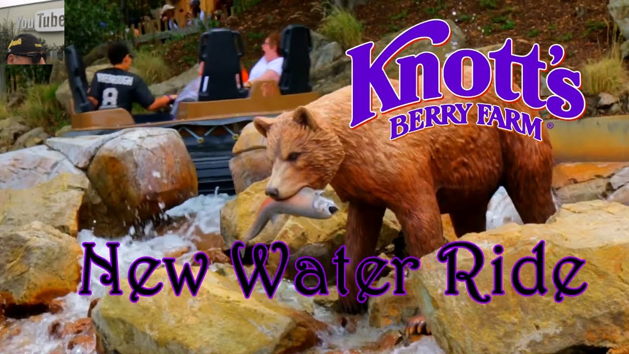 Knotts New! Calico River Rapids Ride Knotts Berry Farm 2019 YouTube