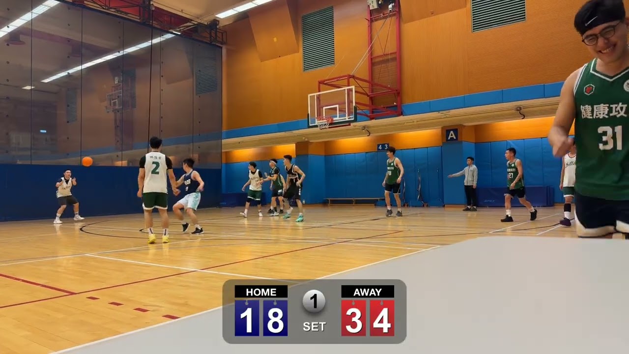 CHILLERS(白) vs 健康攻防	Q3（1/2）